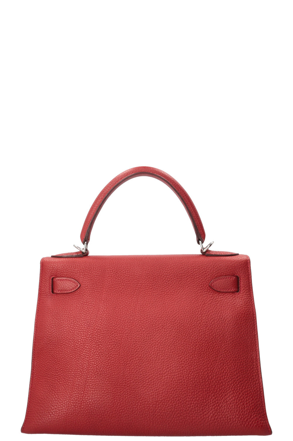 HERMÈS Kelly 28 Retourne Togo Leather Red