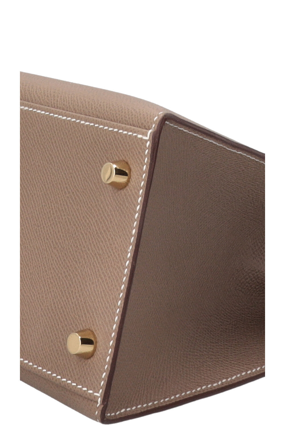 HERMÈS Kelly 28 Sellier Epsom Etoupe Or