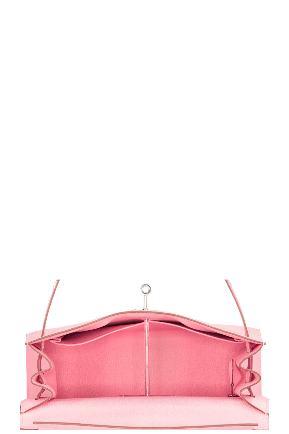 HERMÈS Kelly 28 Sellier Epsom Rose Confetti
