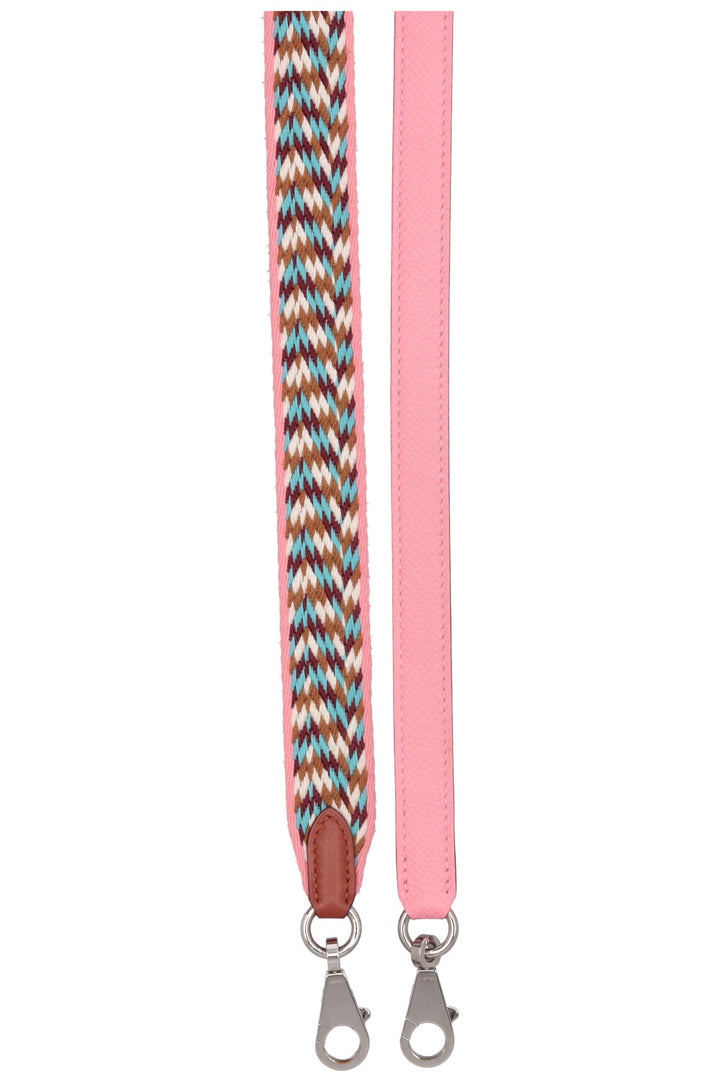 HERMÈS Kelly 28 Sellier Epsom Rose Confetti