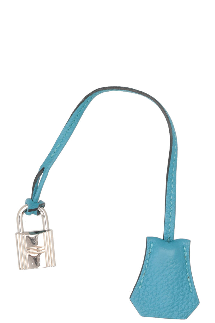 HERMÈS Kelly 32 Retourné Togo Turquoise