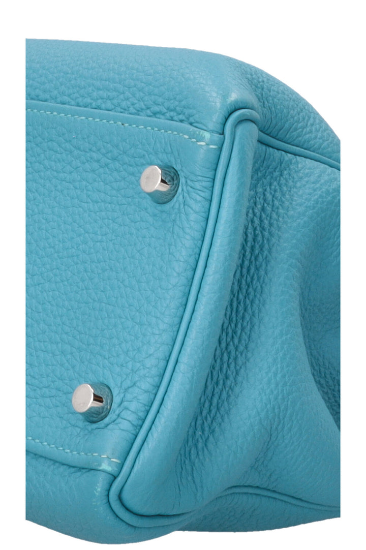 HERMÈS Kelly 32 Retourné Togo Turquoise