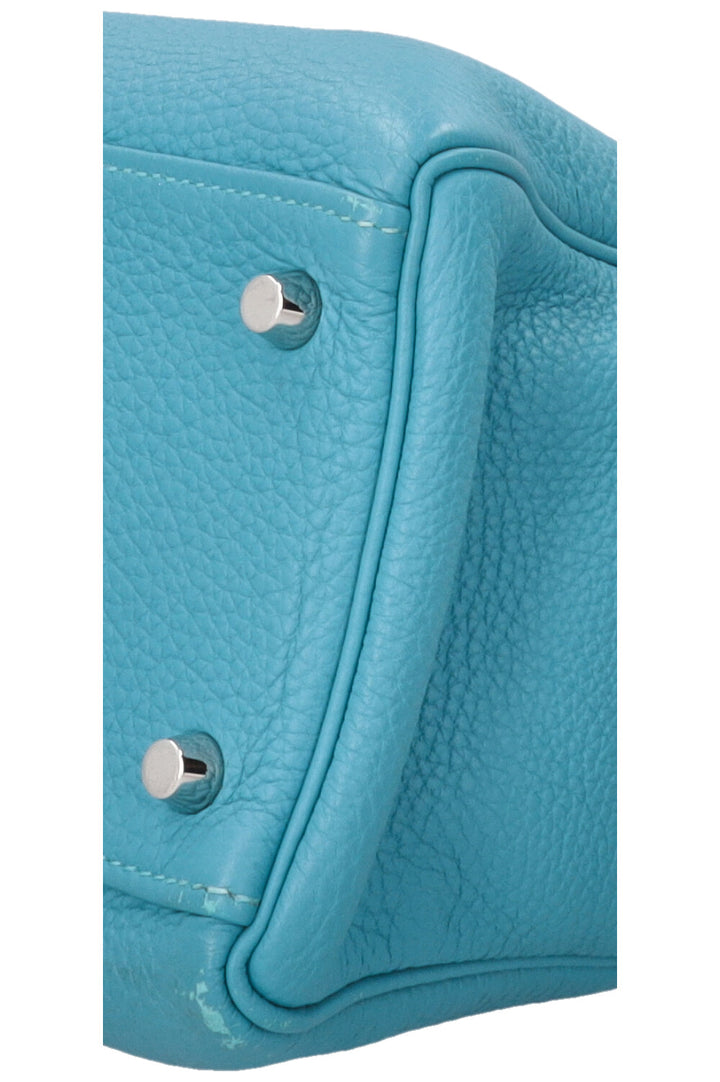 HERMÈS Kelly 32 Retourné Togo Turquoise