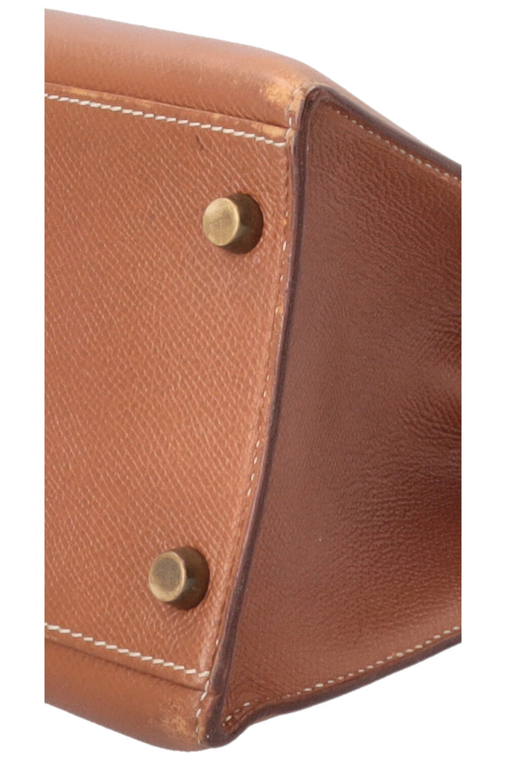 HERMÈS Kelly 32 Sellier Epsom Gold