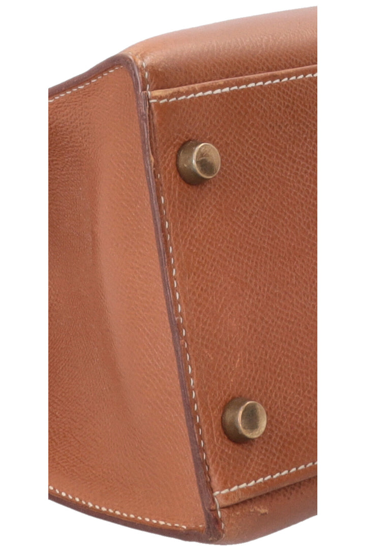 HERMÈS Kelly 32 Sellier Epsom Gold