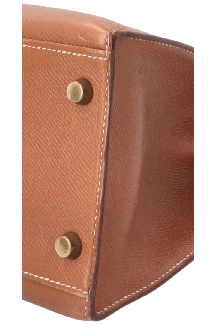 HERMÈS Kelly 32 Sellier Epsom Gold