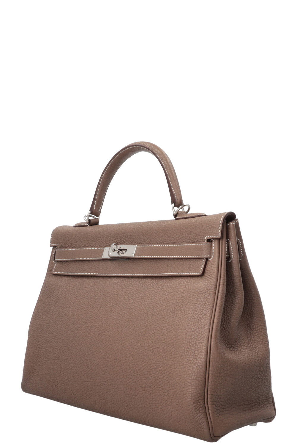 HERMÈS Kelly 35 Retourne Togo Etoupe