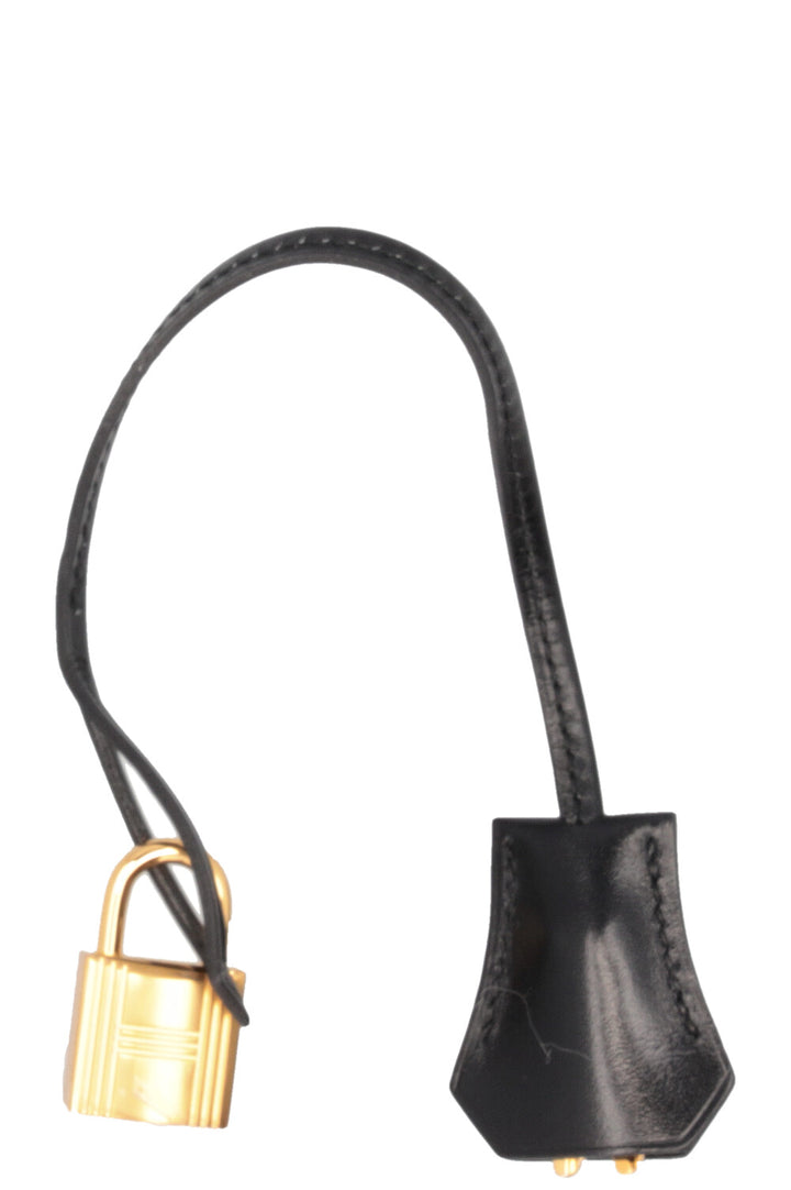 HERMÈS Kelly 35 Sellier Box Noir
