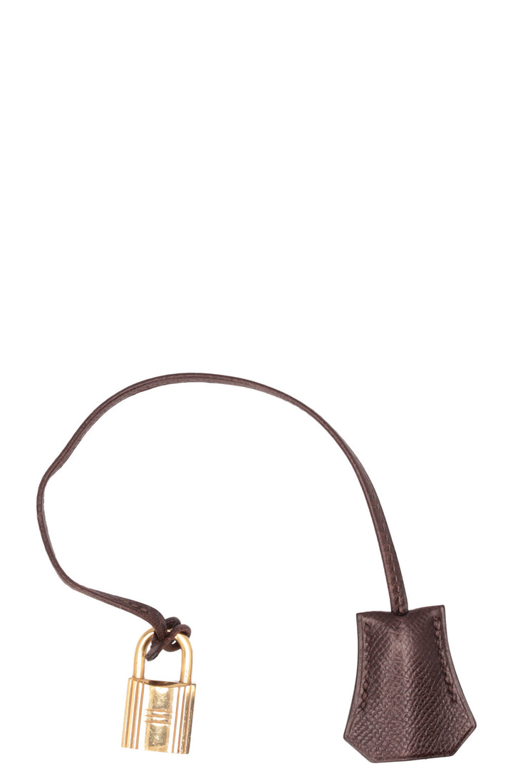 HERMÈS Kelly 35 Sellier Epsom Chocolat