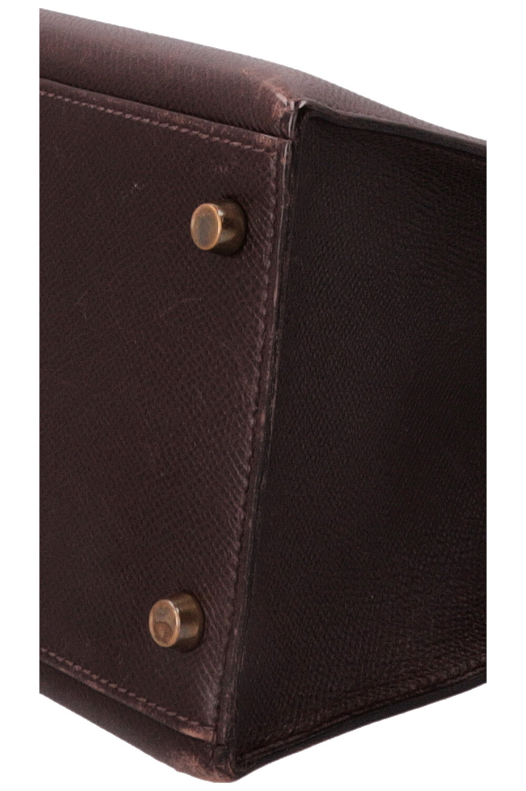 HERMÈS Kelly 35 Sellier Epsom Chocolat