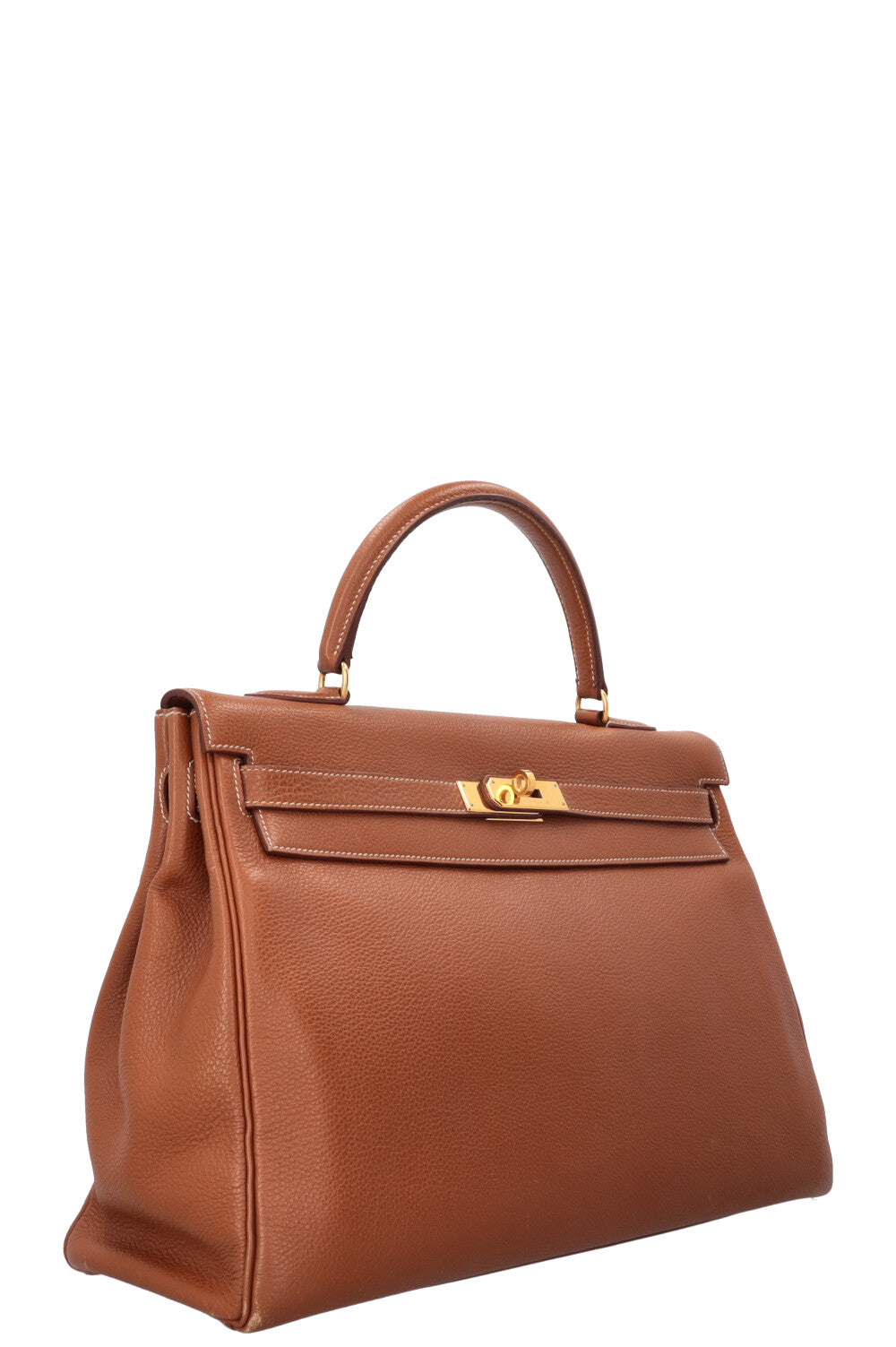 HERMÈS Kelly 35 Togo Gold