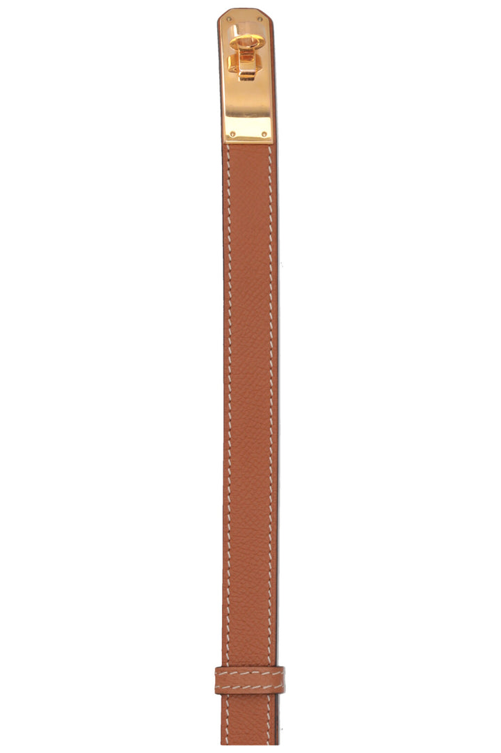 HERMÈS Kelly Belt Epsom Leather Gold