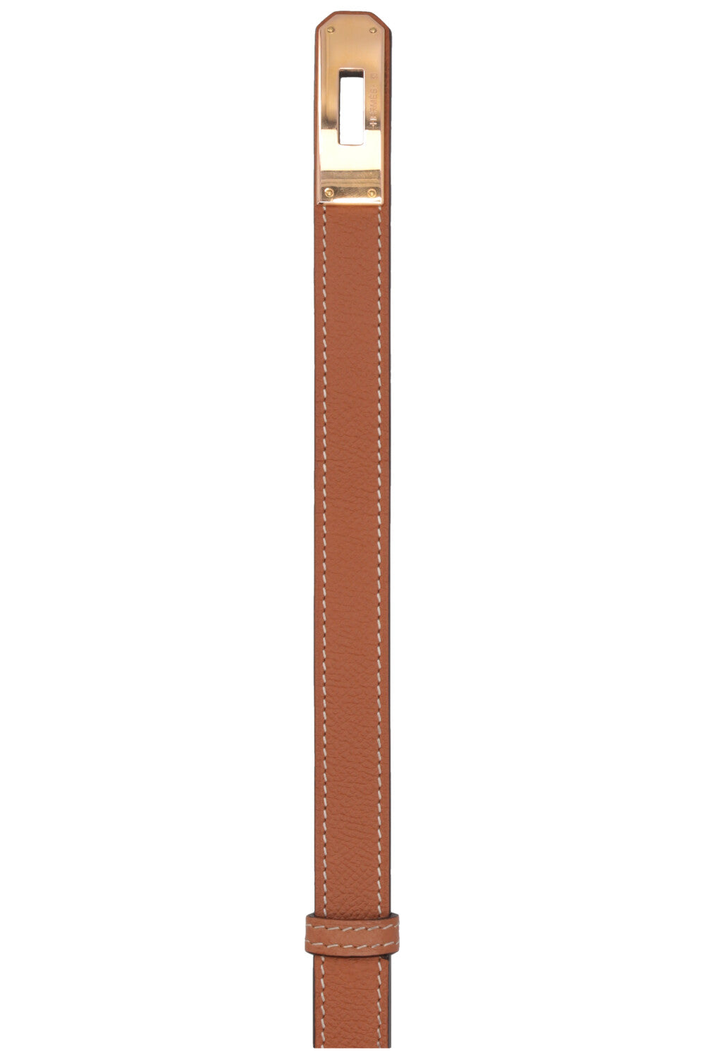 HERMÈS Kelly Belt Epsom Leather Gold