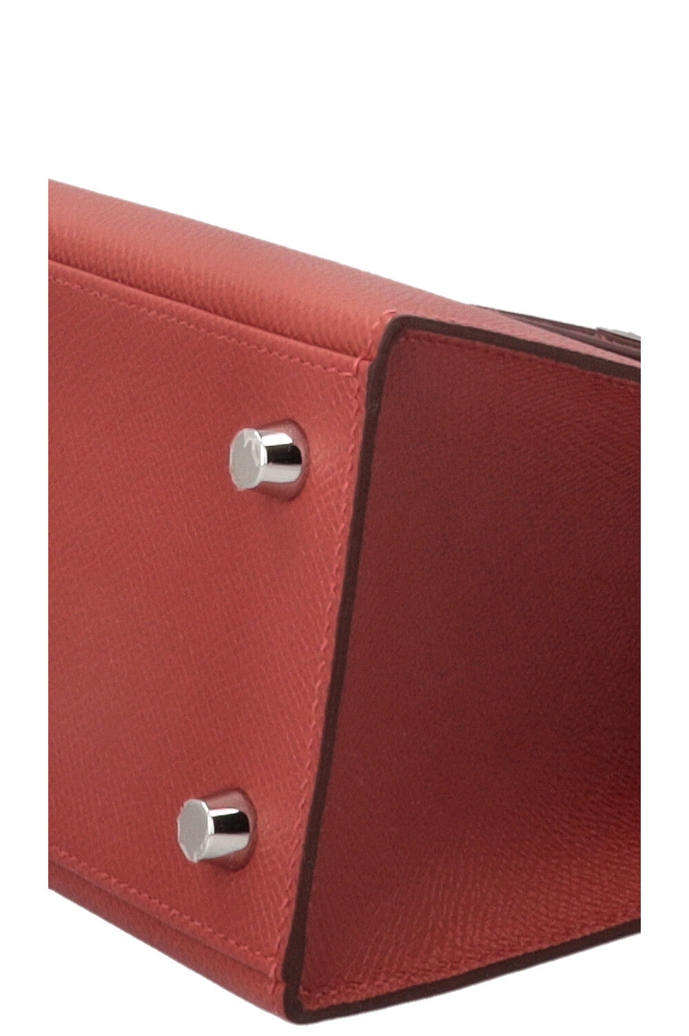 HERMÈS Kelly II Sellier 25 Tricolore Verso Epsom