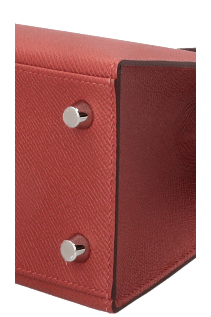 HERMÈS Kelly II Sellier 25 Tricolore Verso Epsom