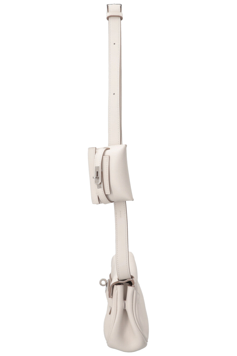 HERMÈS Kelly Moove cuir Swift blanc neuf