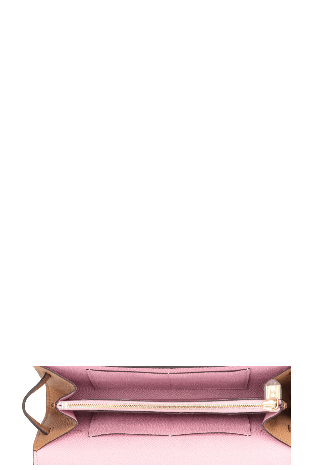 HERMÈS Kelly To Go Chai Mauve Sylvestre Epsom