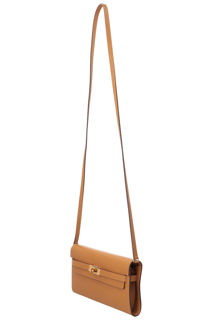 HERMÈS Kelly To Go Evercolor Caramel