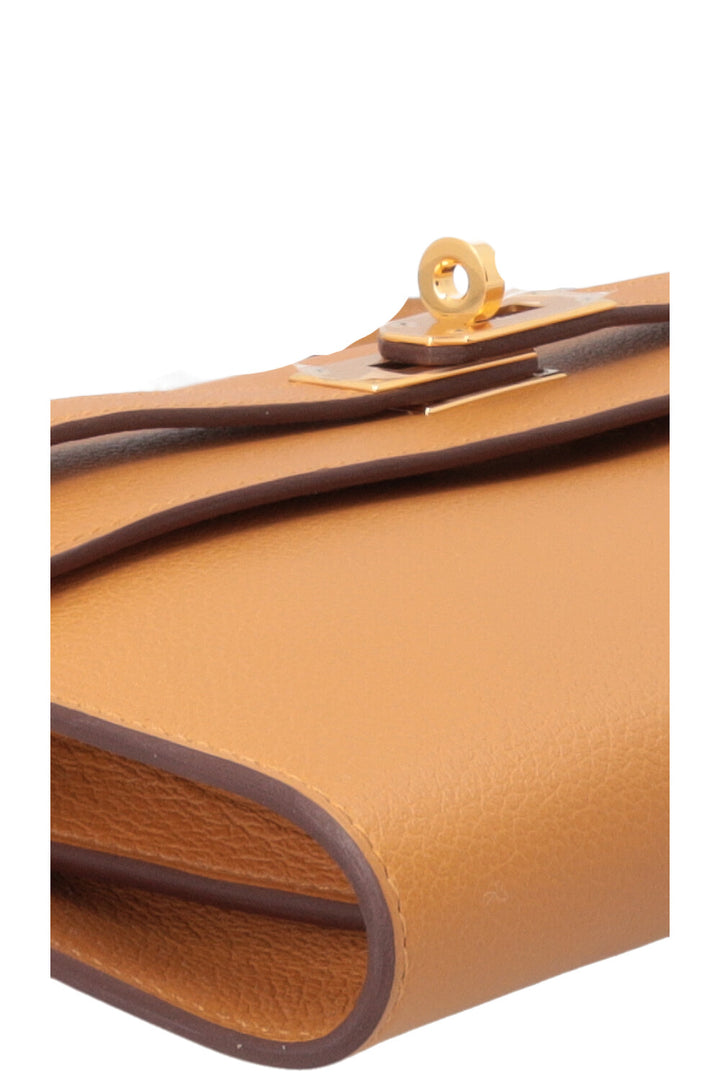 HERMÈS Kelly To Go Evercolor Caramel