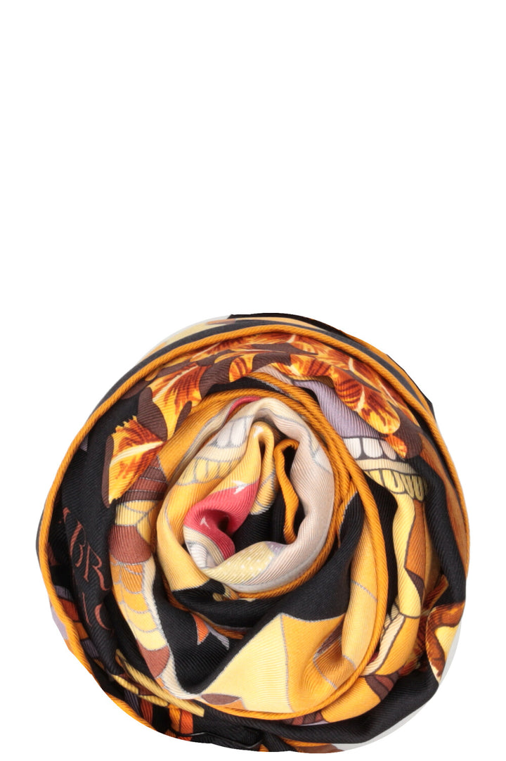 HERMÈS L'Ombrelle Magique Carré 90 Silk Multicolor