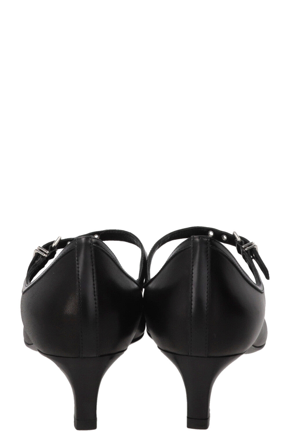 HERMÈS Escarpins Lilibeth 40 en cuir noir