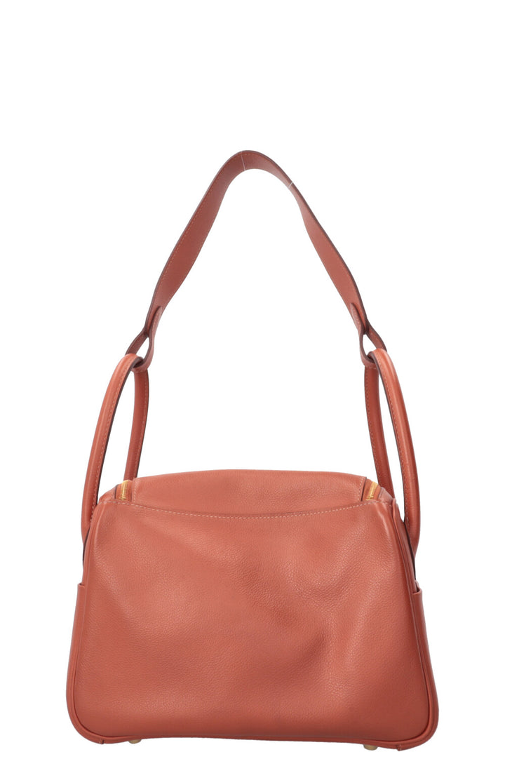HERMÈS Lindy 26 Brick Orange