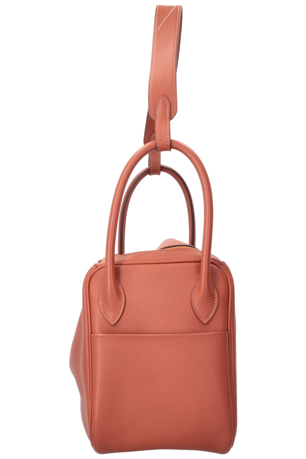 HERMÈS Lindy 26 Brick Orange