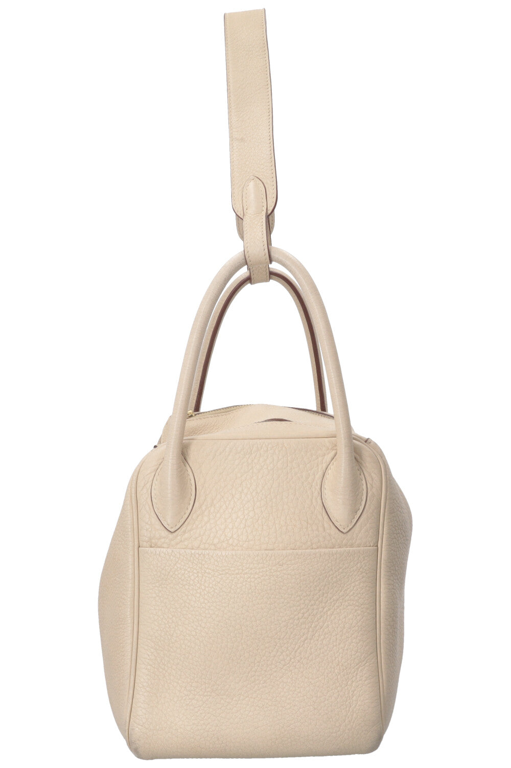 HERMÈS Lindy 30 Clemence Ivoire