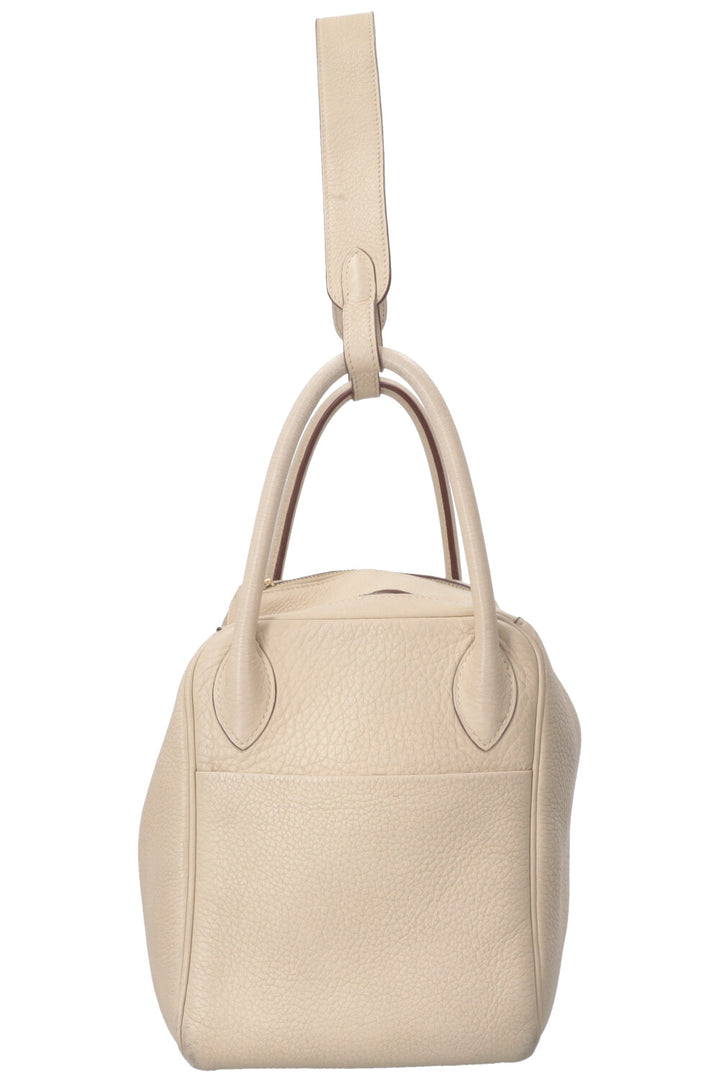 HERMÈS Lindy 30 Clemence Ivoire