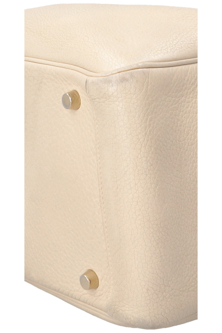 HERMÈS Lindy 30 Clemence Ivoire