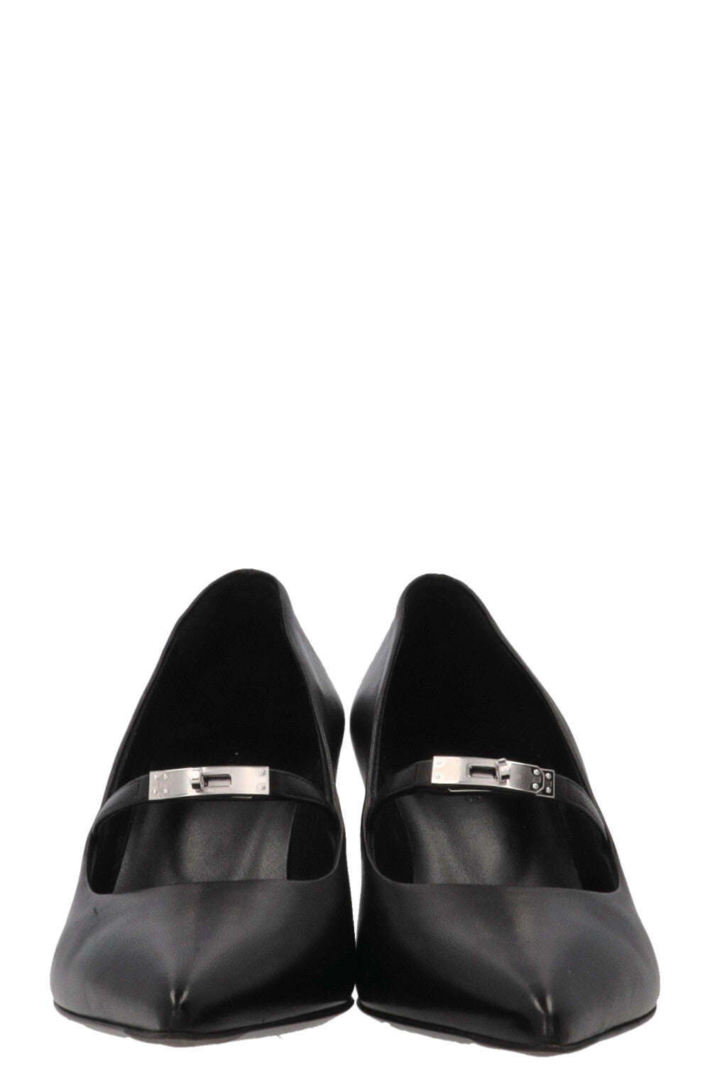 HERMÈS Majesté 60 Pumps Leather Black