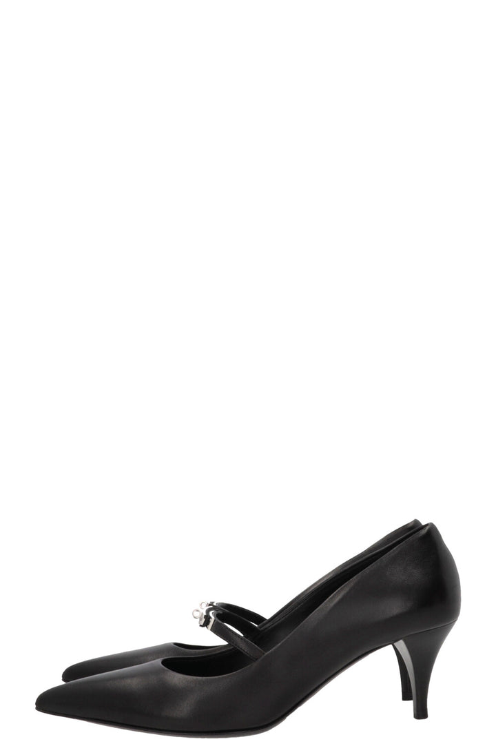 HERMÈS Majesté 60 Pumps Leather Black