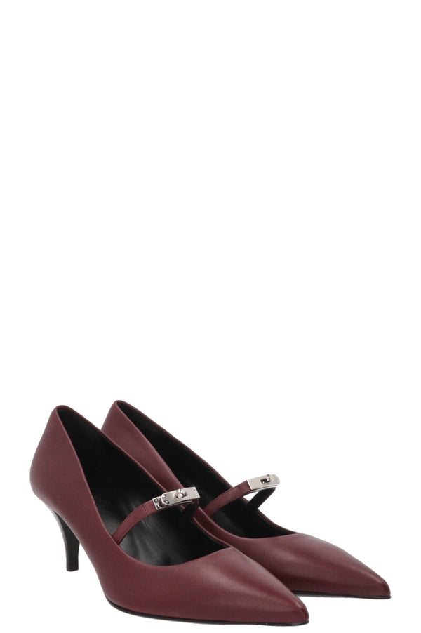 HERMÈS Majeste 60 Escarpins Rouge H