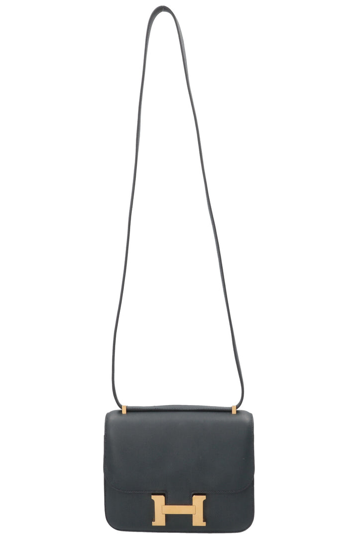 HERMÈS Mini Constance 18 Swift Vert Cypress