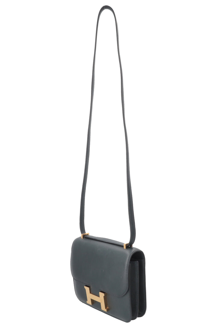 HERMÈS Mini Constance 18 Swift Vert Cypress