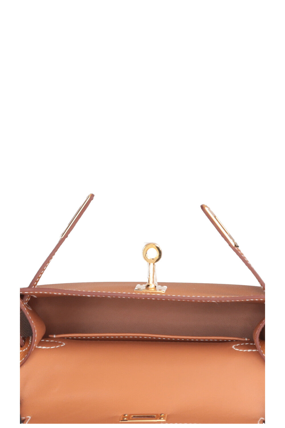 HERMÈS Mini Kelly Epsom Leather Gold