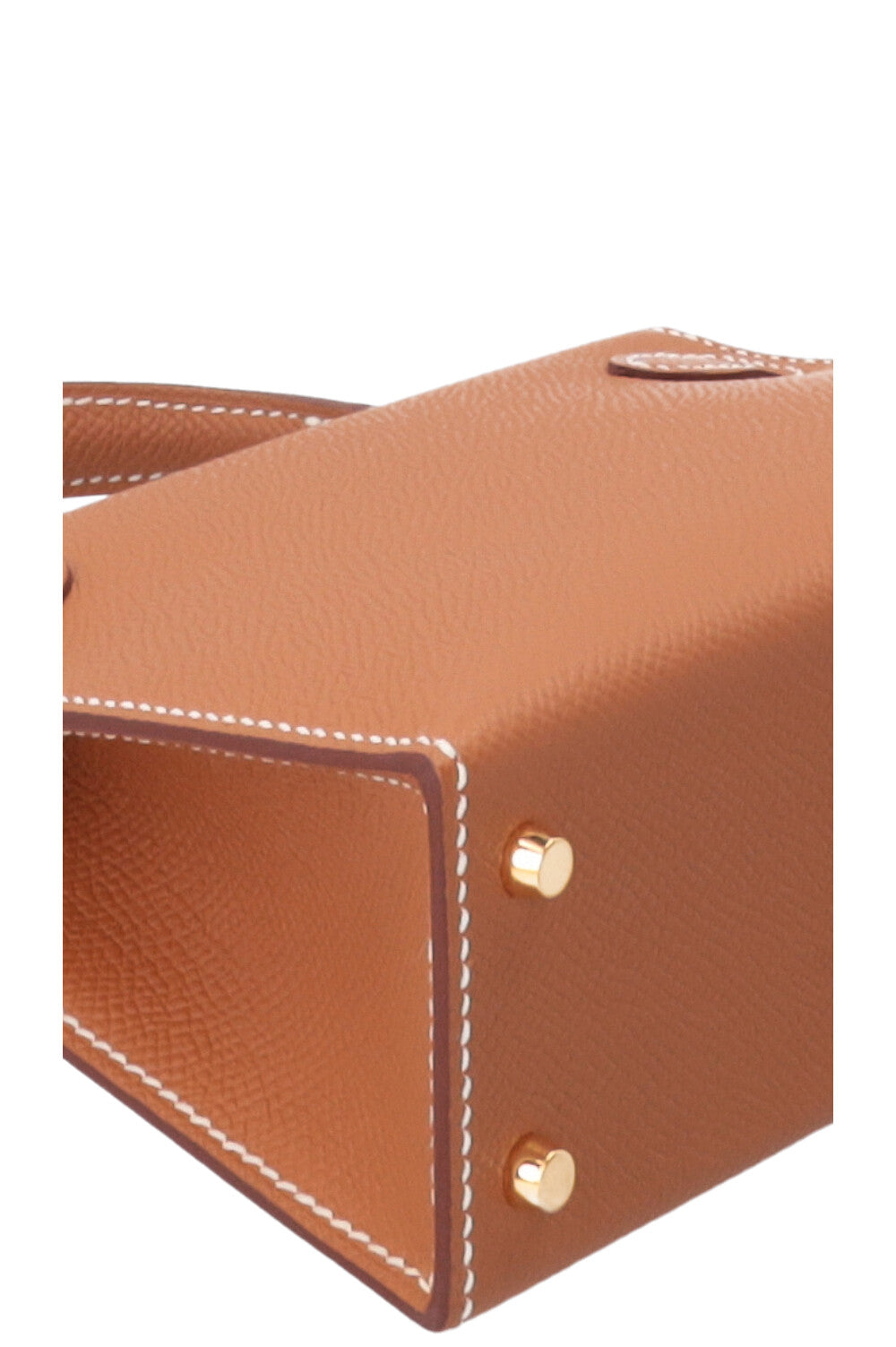 HERMÈS Mini Kelly Epsom Leather Gold