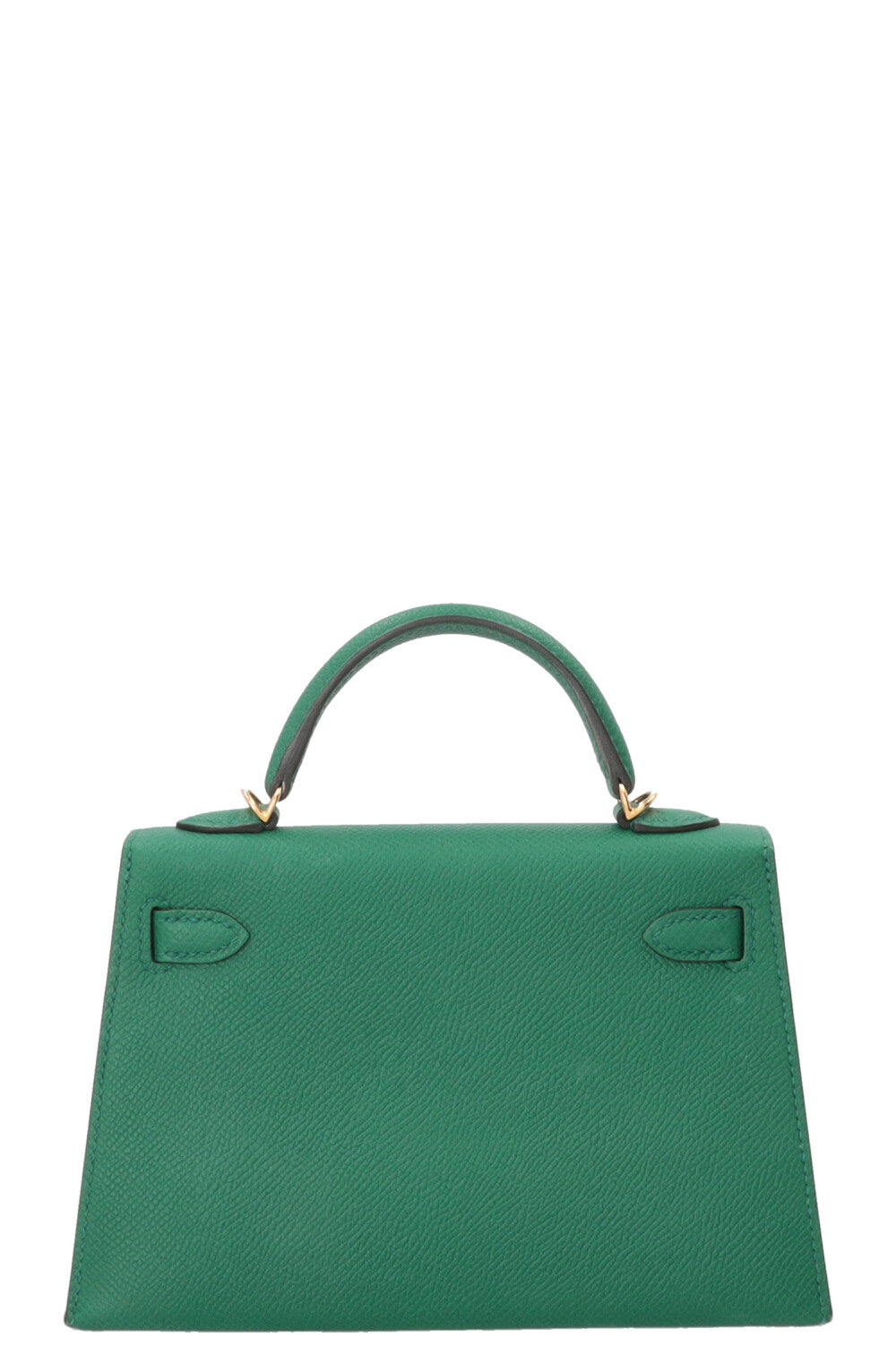 HERMÈS Mini Kelly Sellier Epsom Vert Vertigo