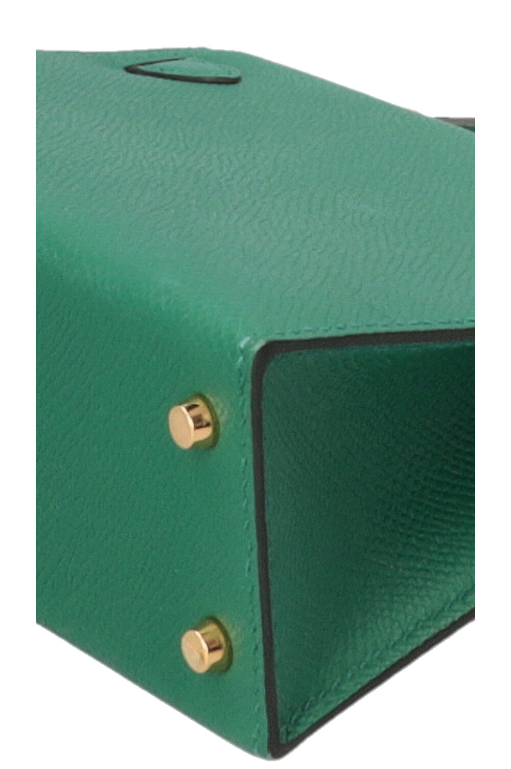 HERMÈS Mini Kelly Sellier Epsom Vert Vertigo