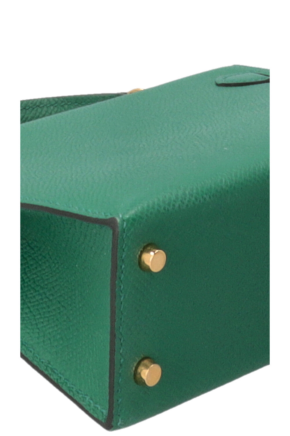 HERMÈS Mini Kelly Sellier Epsom Vert Vertigo