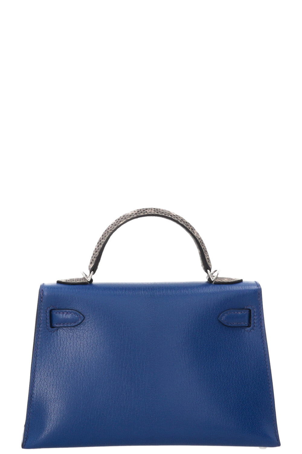 HERMÈS Mini Kelly Touch Chèvre Bleu Royal