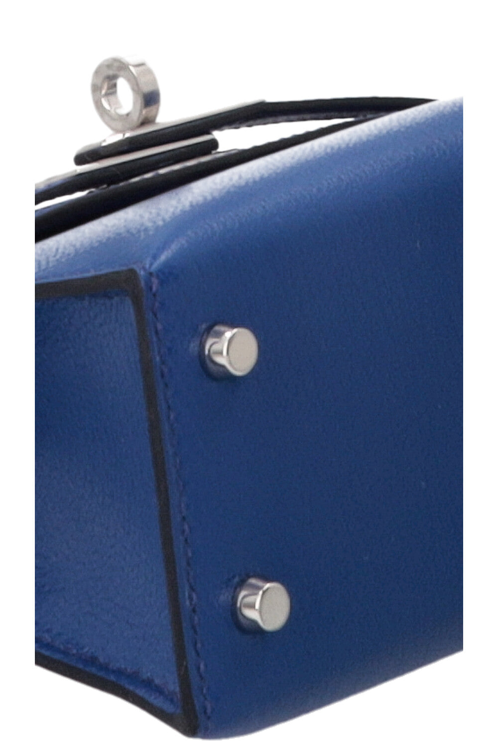 HERMÈS Mini Kelly Touch Chèvre Bleu Royal