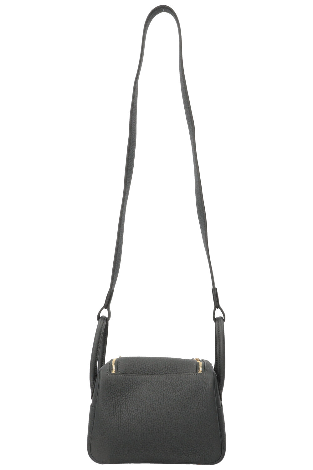 HERMÈS Mini Lindy Clemence Vert Mangrove