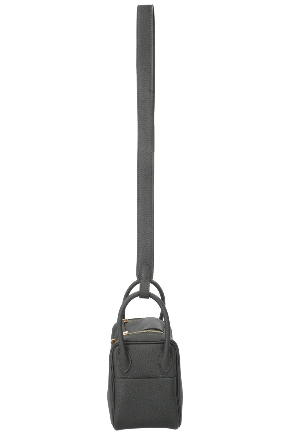 HERMÈS Mini Lindy Clemence Vert Mangrove
