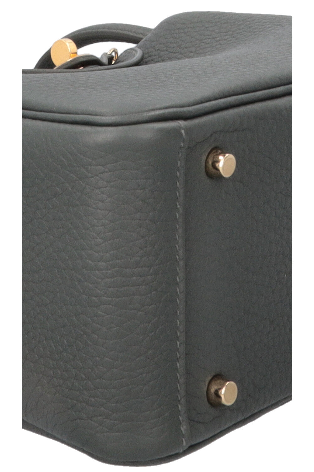 HERMÈS Mini Lindy Clemence Vert Mangrove