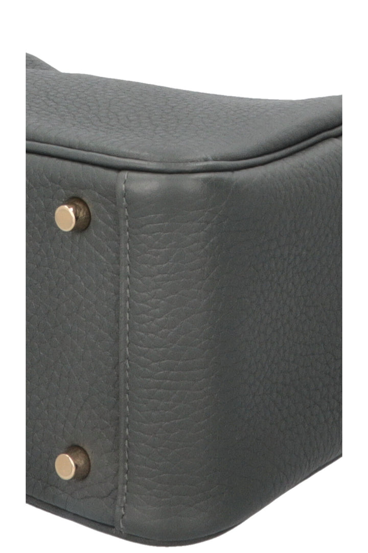 HERMÈS Mini Lindy Clemence Vert Mangrove