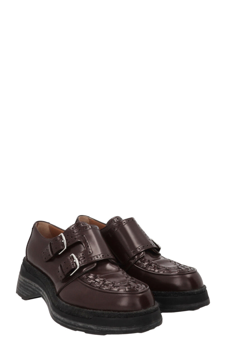 Mocassins à boucle HERMÈS en cuir marron