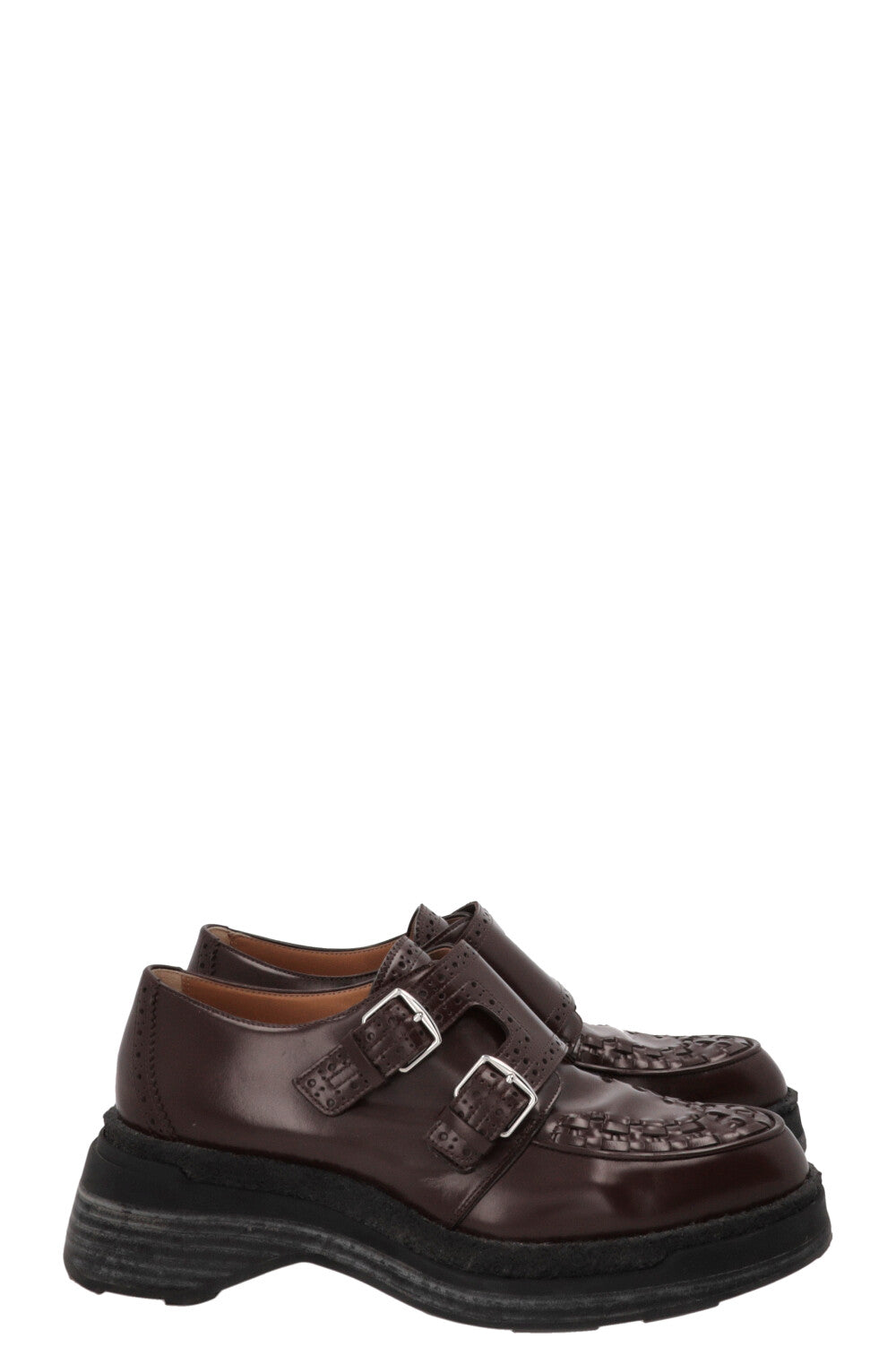 Mocassins à boucle HERMÈS en cuir marron