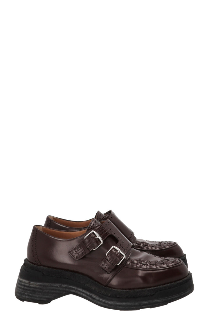 Mocassins à boucle HERMÈS en cuir marron