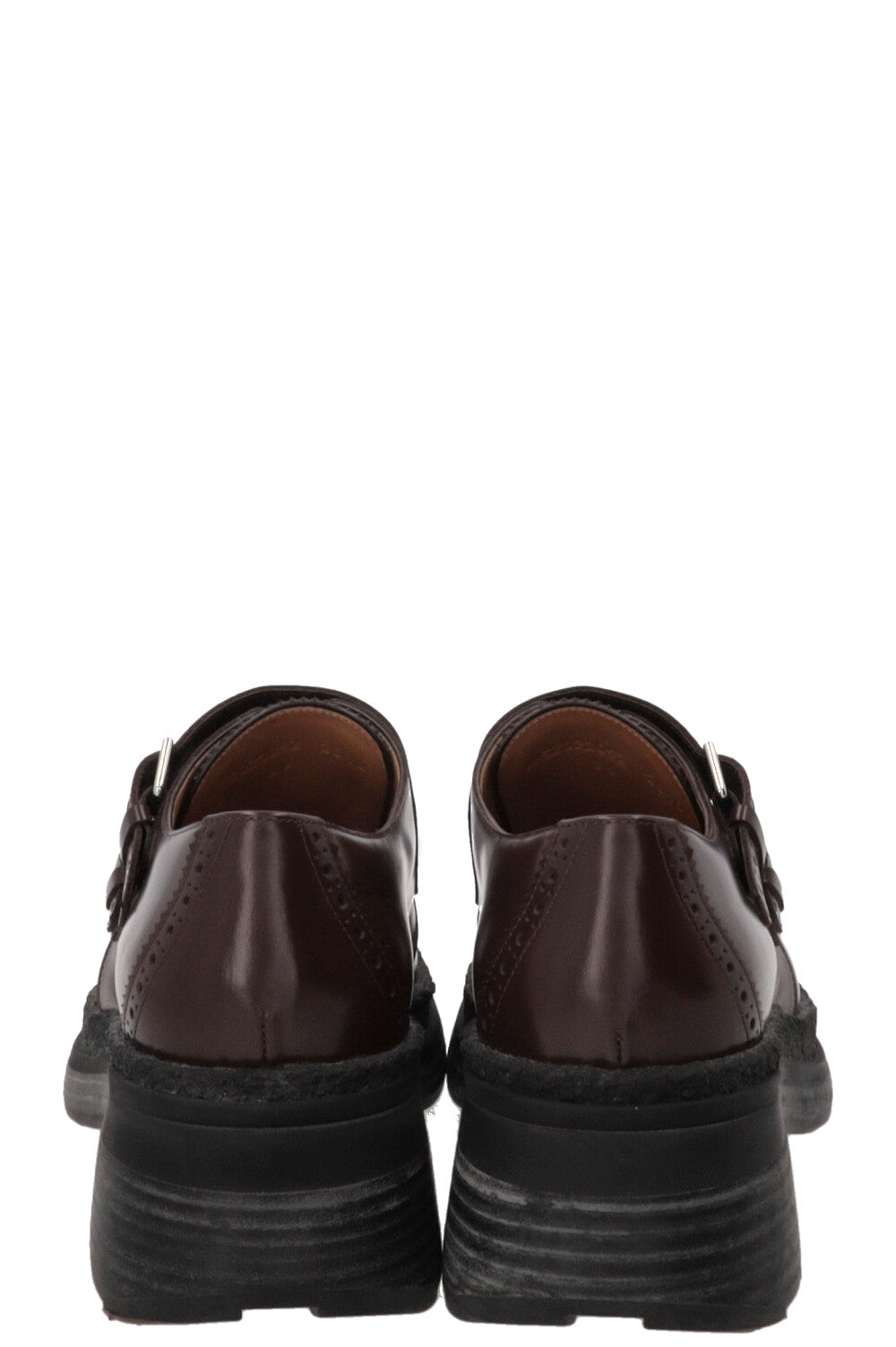 Mocassins à boucle HERMÈS en cuir marron
